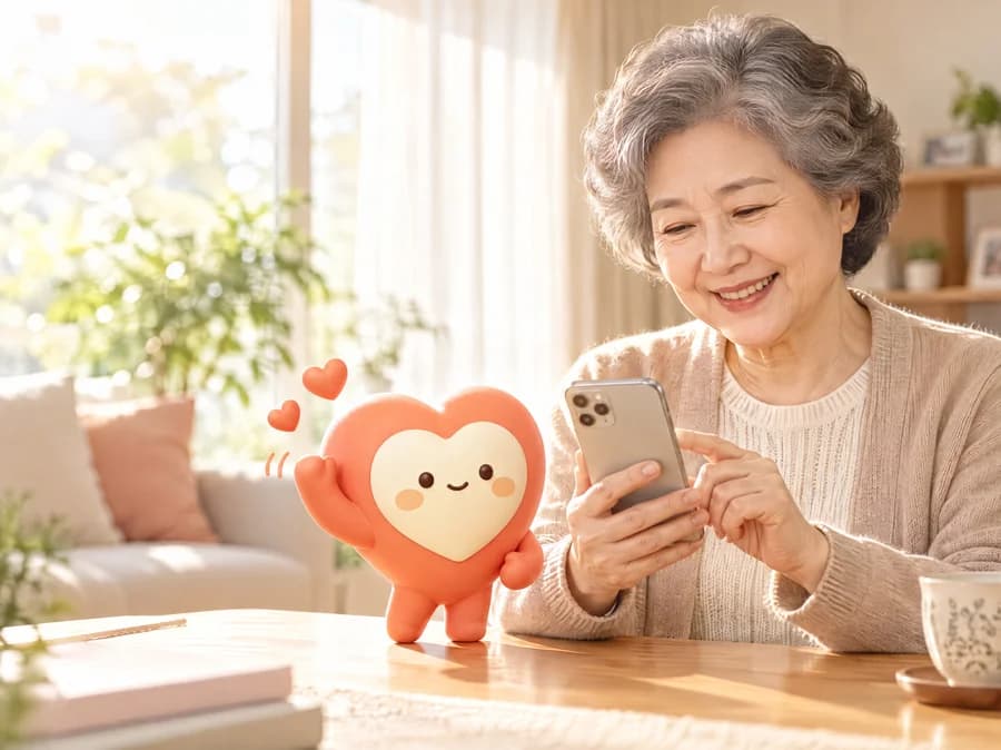 아침에 이음이와 가볍게 하루를 시작하는 모습